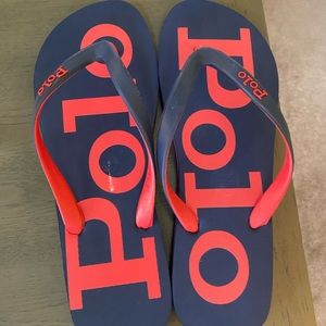 Ralph Lauren Polo Rubber flip flops NEVER WORN